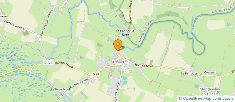 localisation de l'entreprise MATRIARCHE  TREVIERES