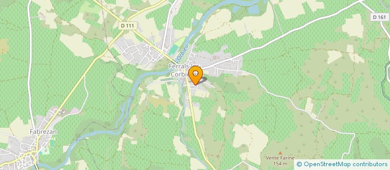 localisation de l'entreprise MATRICEBIO à FERRALS-LES-CORBIERES