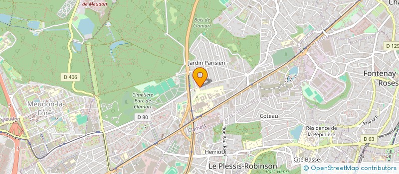 localisation de l'entreprise MATRICELAB à CLAMART