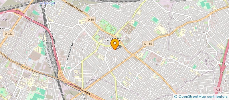 localisation de l'entreprise MATRICULE 22  DRANCY