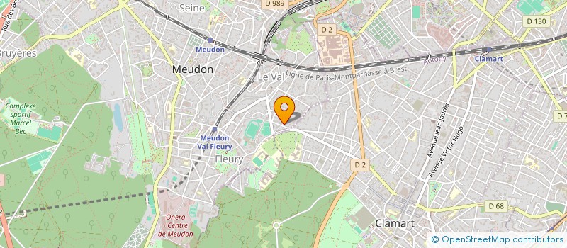 localisation de l'entreprise MATRIGA à MEUDON