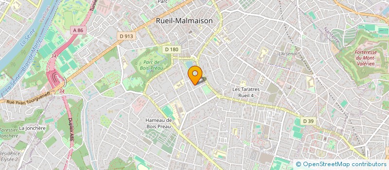 localisation de l'entreprise MATRILA à RUEIL-MALMAISON