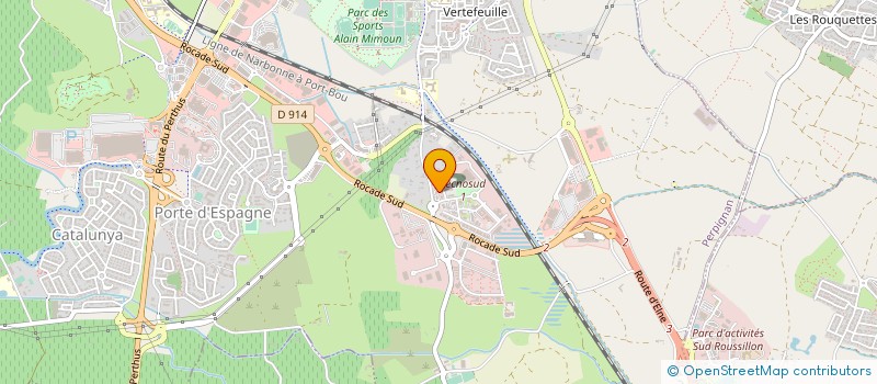 localisation de l'entreprise MATRIMMO  PERPIGNAN