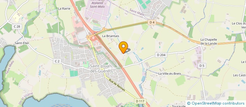 localisation de l'entreprise MATRIMMO  SAINT-JOUAN-DES-GUERETS