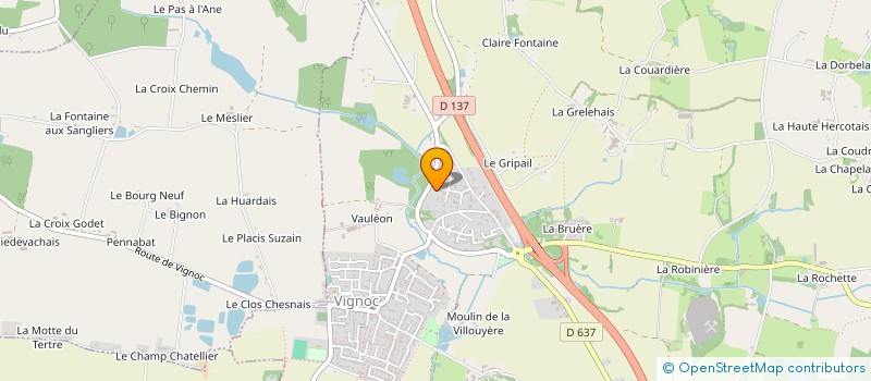 localisation de l'entreprise MATRIOCHKA à VIGNOC
