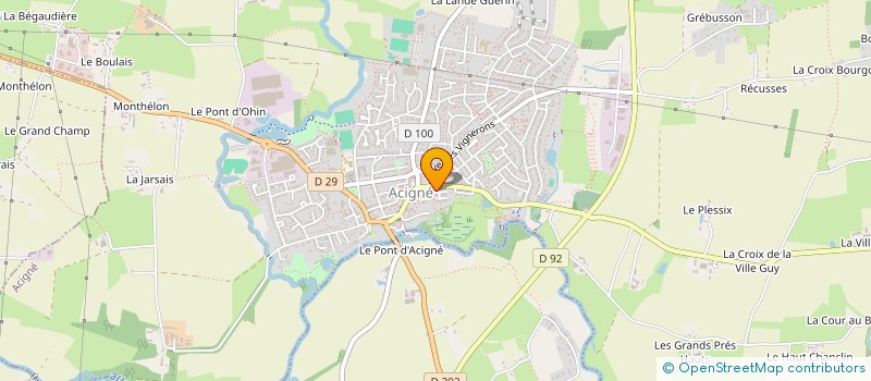 localisation de l'entreprise MATRIOCHKA EN BIGOUDEN  ACIGNE