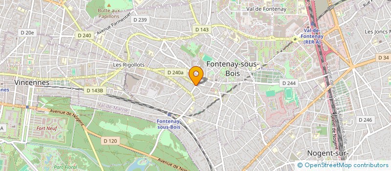 localisation de l'entreprise MATRIOCHKAS à FONTENAY SOUS BOIS