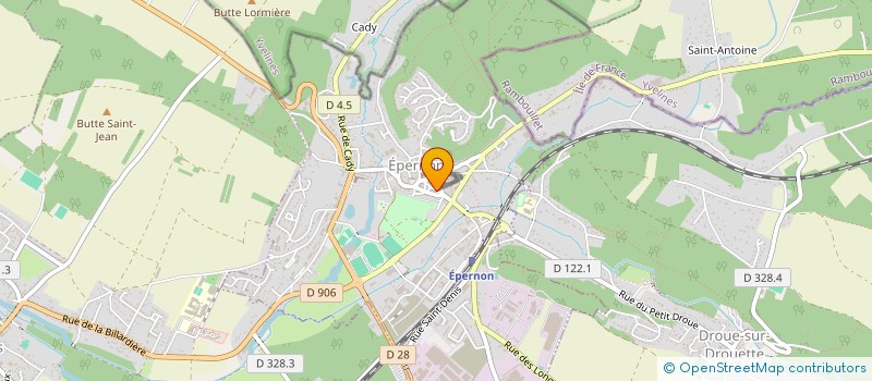 localisation de l'entreprise MATRIS IMMO à EPERNON