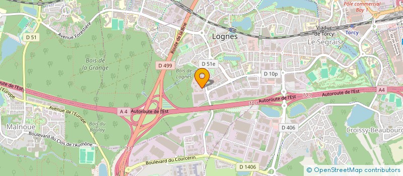 localisation de l'entreprise MATRISK ASSURANCE à LOGNES