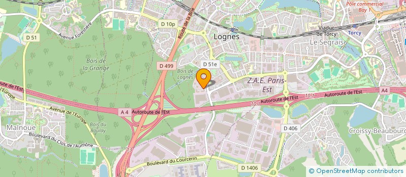 localisation de l'entreprise MATRISK GROUP à LOGNES