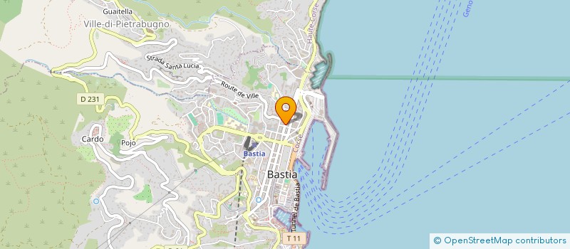 localisation de l'entreprise MATRIX 3D CONCEPT BASTIA à BASTIA