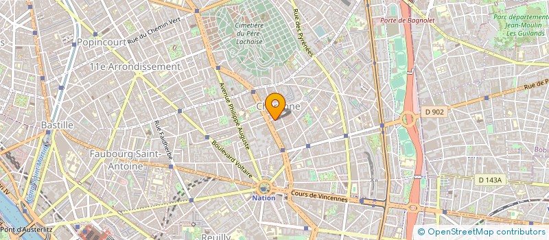 localisation de l'entreprise MATRIX  PARIS