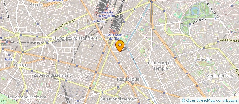 localisation de l'entreprise MATRIX  PARIS