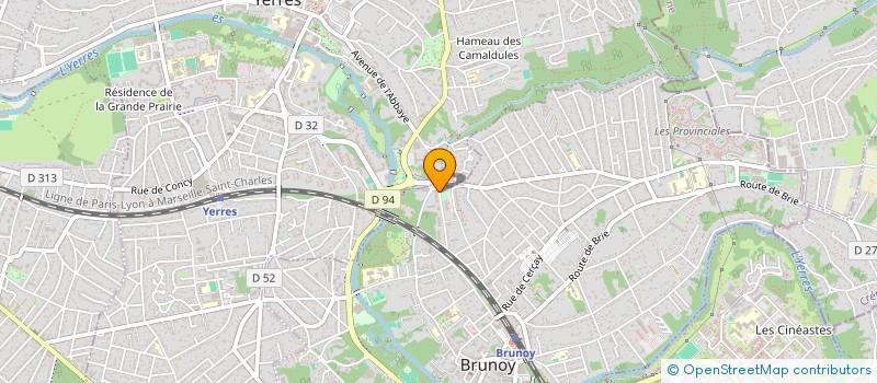 localisation de l'entreprise MATRIX SOFT SARL à BRUNOY