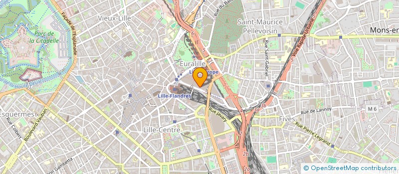 localisation de l'entreprise MATRONE  LILLE