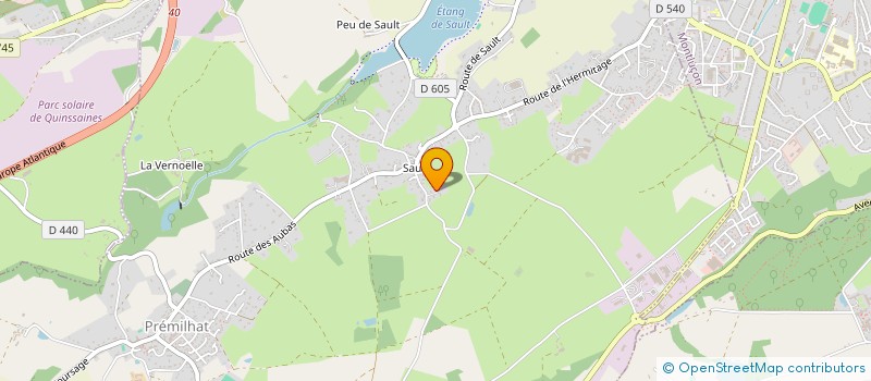 localisation de l'entreprise MATROSE  PREMILHAT