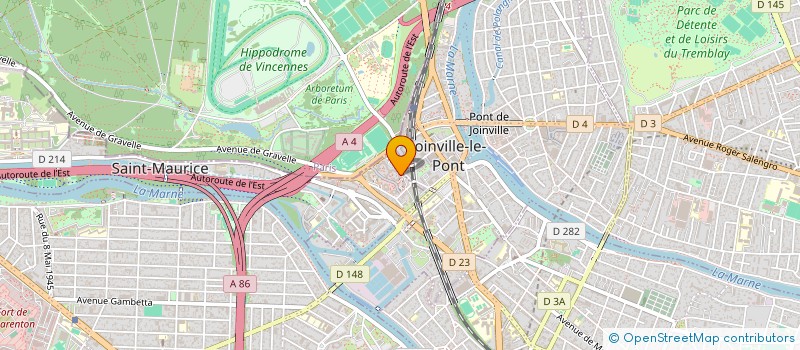 localisation de l'entreprise MATS 94 à SAINT-MAURICE