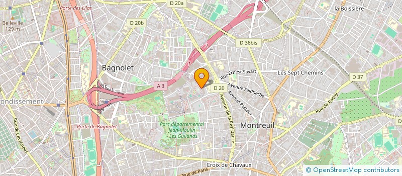 localisation de l'entreprise MATS TRANSPORTS à MONTREUIL