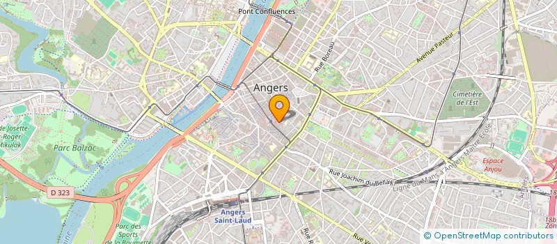 localisation de l'entreprise MATSA & CO à ANGERS