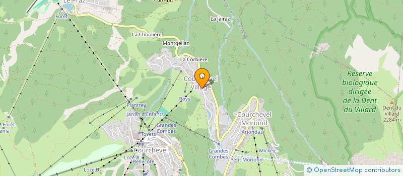localisation de l'entreprise MATSET à COURCHEVEL
