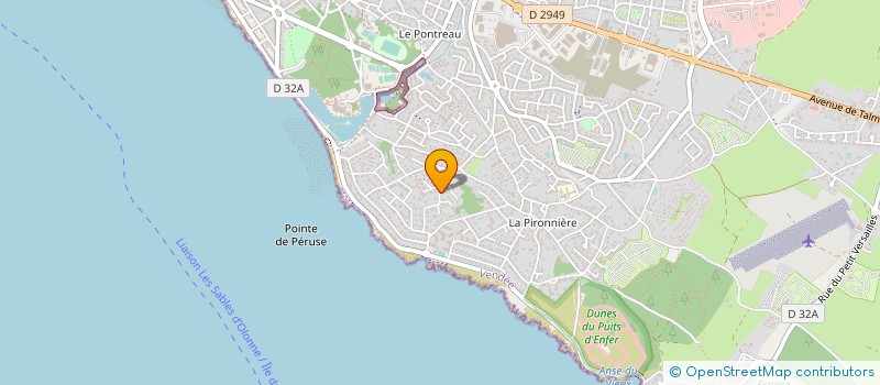 localisation de l'entreprise MATSHOES à LES SABLES D'OLONNE