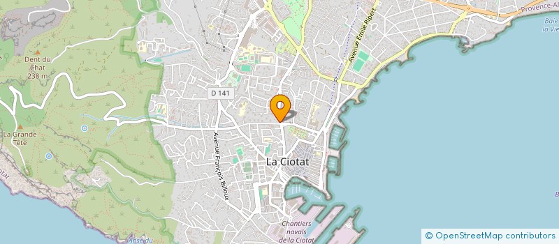 localisation de l'entreprise MATSIL  LA CIOTAT