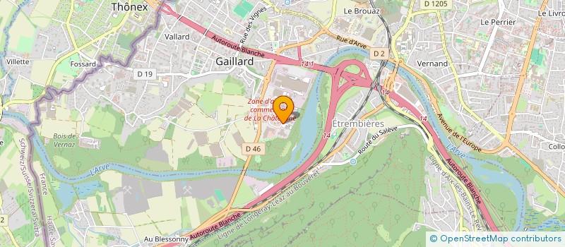 localisation de l'entreprise MATSILBER  GAILLARD