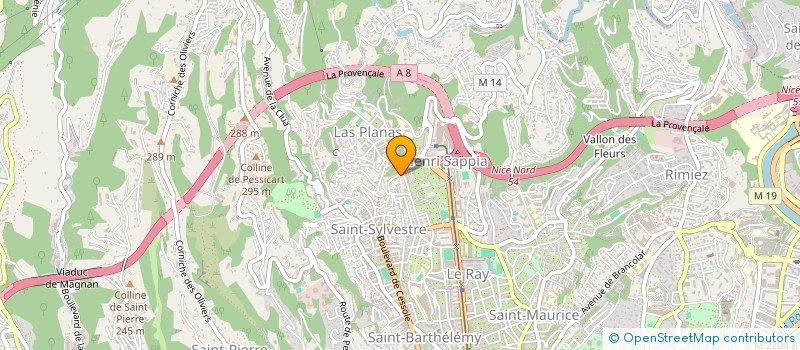 localisation de l'entreprise MATSO IMMO à NICE