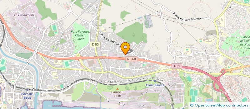 localisation de l'entreprise MATSOS VALERIE INFIRMIERE à MARTIGUES