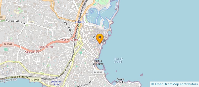 localisation de l'entreprise MATSUSA à ANTIBES