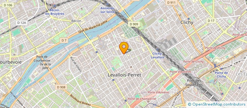 localisation de l'entreprise MATSUZU à LEVALLOIS-PERRET