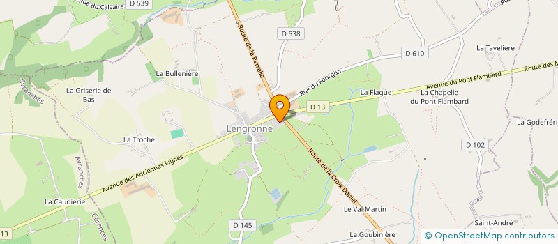 localisation de l'entreprise MATT  LENGRONNE