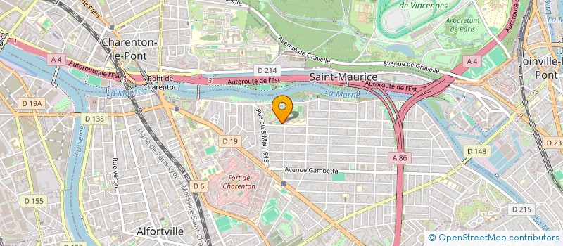 localisation de l'entreprise MATT  MAISONS-ALFORT