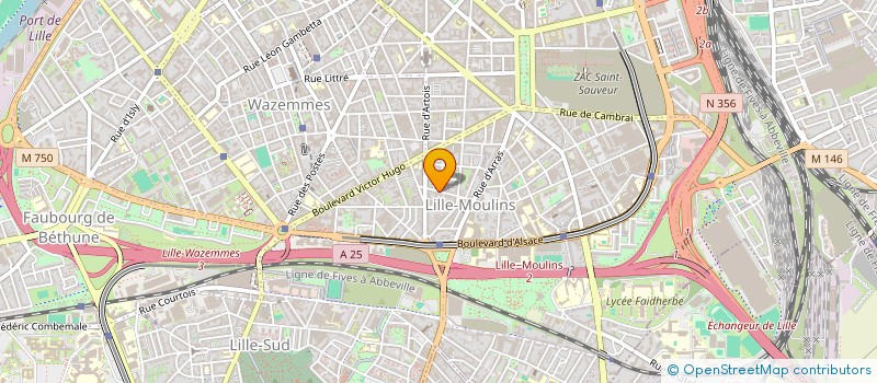 localisation de l'entreprise MATT & ASSOCIES à LILLE