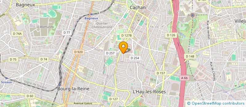 localisation de l'entreprise MATT AUTODRIVE  CACHAN