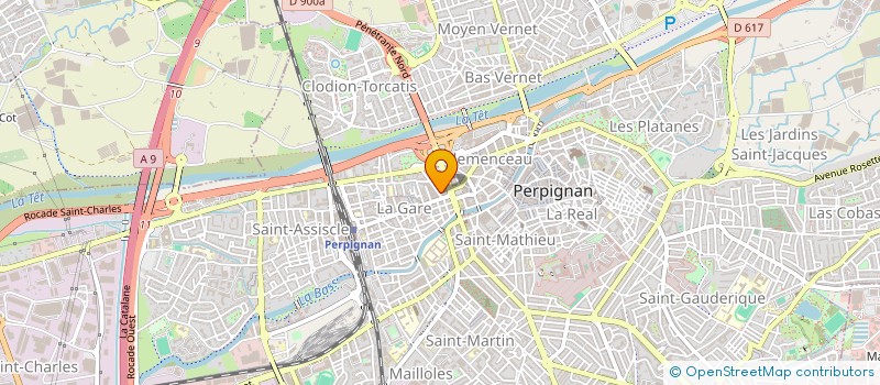 localisation de l'entreprise MATT & CO  PERPIGNAN