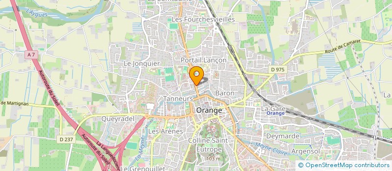 localisation de l'entreprise MATT'CONSEIL PATRIMOINE  MONTELIMAR