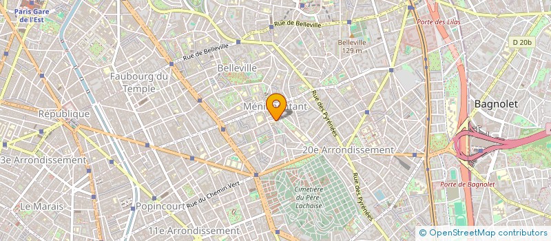 localisation de l'entreprise MATT CONSTRUCTIONS NETTOYAGES à PARIS