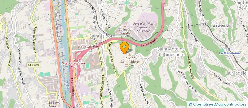 localisation de l'entreprise MATT'IMMO à NICE