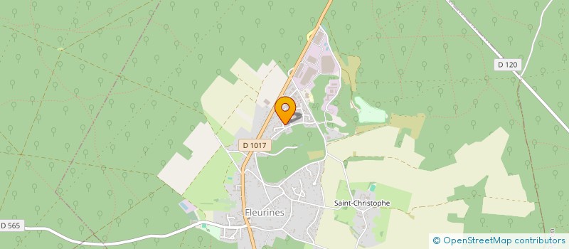 localisation de l'entreprise MATT INVEST  FLEURINES