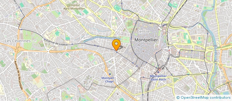 localisation de l'entreprise MATT-LUZ à MONTPELLIER