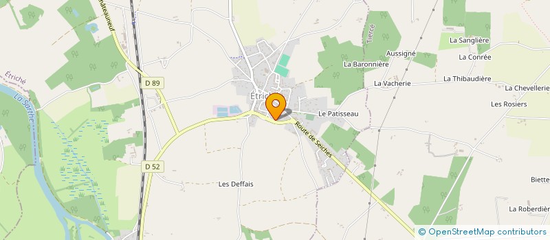 localisation de l'entreprise MATT MONDE  ETRICHE