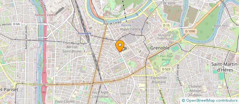 localisation de l'entreprise MATT STORE IS à GRENOBLE