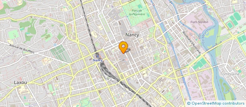 localisation de l'entreprise MATTA D OR à NANCY