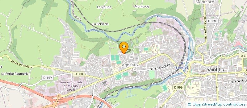 localisation de l'entreprise MATTAELLE  SAINT-LO