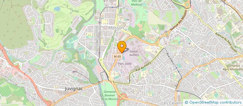 localisation de l'entreprise MATTAF à MONTPELLIER