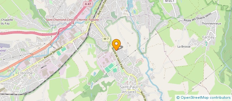 localisation de l'entreprise MATTALIANO  LA TERRASSE-SUR-DORLAY