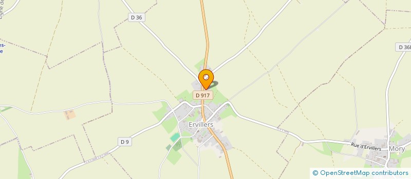 localisation de l'entreprise MATTAX  ERVILLERS