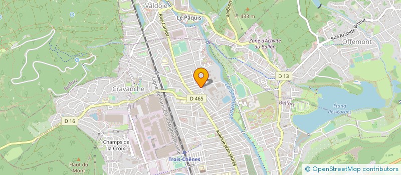 localisation de l'entreprise MATTCOM à BELFORT