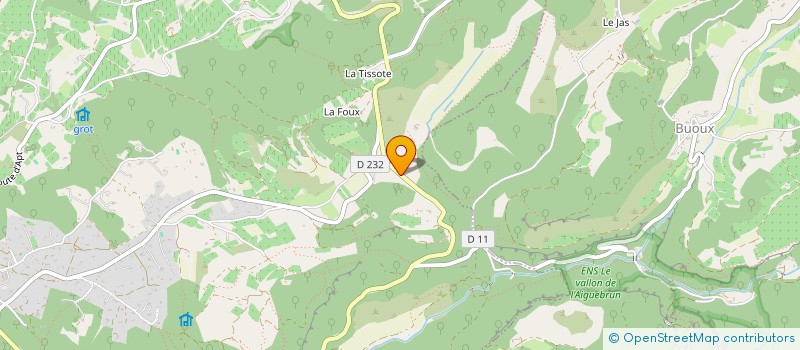 localisation de l'entreprise MATTEA THANATOPRAXIE  BONNIEUX